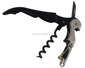Hipocampo camareros vino sacacorchos Abrebotellas con Cutter - Product Image 1