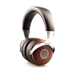 New Design Professional Noise Cancelling Metal Walnut Wood Over-Ear Closed Type <strong>50mm</strong> <strong>Driver</strong> <strong>Unit</strong> Computer <strong>Headphone</strong> 3.5mm Gold - Product Image 1