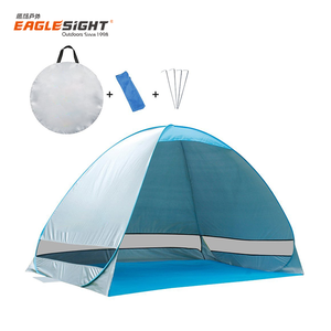 Abri solaire automatique économique, tente de plage extérieure <span class=keywords><strong>Pop</strong></span>-Up, personnalisation OEM ODM, ouverture rapide, tente de Camping de plage - Product Image 4