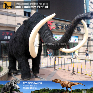 Mon dinosaure, animal préhistorique robotique grandeur nature, mammouth à poils longs - Product Image 6