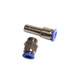 Free Sample High Quality Brass Male Straight Plastic Threaded Fitting