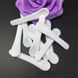 Petites <span class=keywords><strong>spatule</strong></span> cosmétique en plastique, 6cm, <span class=keywords><strong>spatule</strong></span> de 61mm, pour la crème pour les yeux, masque facial - Product Image 3