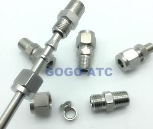 Raccordo Rapido di Alta Qualità ZG 3/8'' Filettatura Maschio, D.E. 16 mm Tubo Rigido in Acciaio Inox Raccordi <span class=keywords><strong>Sanitari</strong></span> per Tubi - Product Image 5