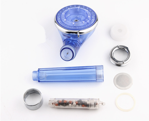 <span class=keywords><strong>Douche</strong></span> à main haute pression, 3 réglages de jet, filtre pulvérisateur, pommeau de <span class=keywords><strong>douche</strong></span> finition chromée, installation facile, robinet de salle de bain - Product Image 6