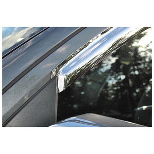 Venta al por mayor de acrílico fundido tintado fácil de instalar visera de la ventana de la puerta del coche hecho en Taiwán ODM/OEM disponible - Product Image 1