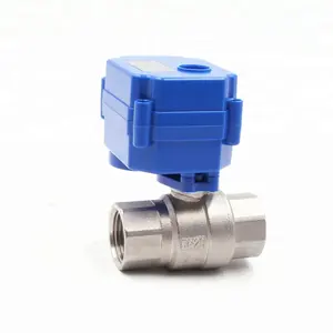 Electrical ADC9-35V Motor Control Ball Valve Operated Automatic return Normal Closed Normal Open Shut off Valve