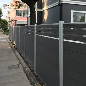 Valla de Madera para Exteriores con Perfil WPC, Impermeable, para Perros - Product Image 1