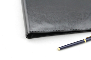 Bán buôn <span class=keywords><strong>3</strong></span> vòng kim loại chất kết dính tập tin da thư mục - Product Image 6