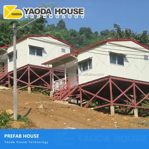 China supplier prefabricated Prefab house price for sale bungalows house one bedroom prefab house