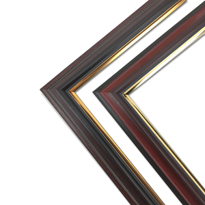 Chất Lượng Cao Bán Buôn PS Polystyrene Giáng Sinh Khung Ảnh Đúc Phong Cách Cổ Điển Gỗ Kim Loại Hình Ảnh Khung Nhà Sản Xuất Logo - Product Image 2