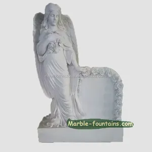 Cemetery Usage Marble Stone Angel Statue Grave Monument Tombstone Designs