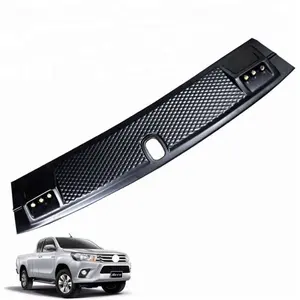 LE-STAR 4X4 Matte Black LED top Front Roof Spoiler For Hilux Revo