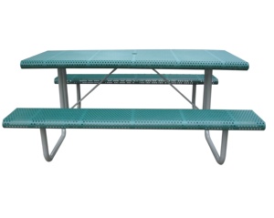 Fabricant de meubles de parc Gavin Vente à chaud table de parc et bancs commerciaux en acier et en fer tables de pique-nique extérieures en métal - Product Image 3