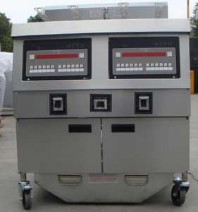 The tank 3 6 basket Auto Electrics chicken fryer machine restaurant in selling - Product Image 3