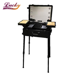 <span class=keywords><strong>Valise</strong></span> de Train avec lumières LED, <span class=keywords><strong>valise</strong></span> de <span class=keywords><strong>maquillage</strong></span> sur pied, Studio <span class=keywords><strong>professionnel</strong></span>, pour artiste - Product Image 1