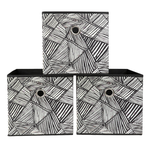 Cajón <span class=keywords><strong>de</strong></span> cartón decorativo tela walmart 3 <span class=keywords><strong>brotes</strong></span> <span class=keywords><strong>de</strong></span> almacenamiento bin bin <span class=keywords><strong>de</strong></span> almacenamiento para los juguetes - Product Image 2