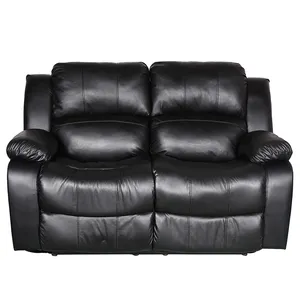 Estar Dual Leather Retratril E Reclunavel Compact Unique 2 Seat Sofa-품질 협력 업체 중국에서