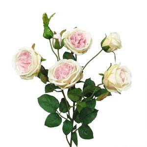Roses artificielles de <span class=keywords><strong>jardin</strong></span> à la cendre d'os, fleurs pour mariage et saint valentin, fête des mères - Product Image 3