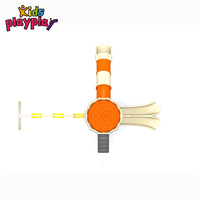 Avion jeu de série d'école de structure hors sol ensemble de diapositives enfants équipements de jeux