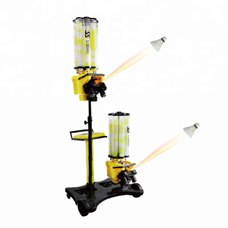 SIBOASI Shuttlecock Shooter Badminton Feeder Machine Badminton Machines S8025 From China Factory