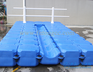 Pontón flotante de plástico para yate, barco de lujo, yate, HDPE modualr, muelle flotante - Product Image 6