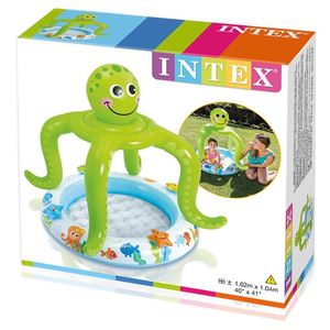 <span class=keywords><strong>Piscina</strong></span> <span class=keywords><strong>Inflable</strong></span> para Bebés <span class=keywords><strong>Intex</strong></span> 57115 con Forma de Pulpo Sonriente - Product Image 2