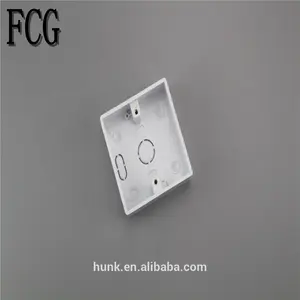 Best Prices Factory Supply Switch Junction Box 3x3 PVC PLASTIC 86*86 WIRING Electrical Junction Box