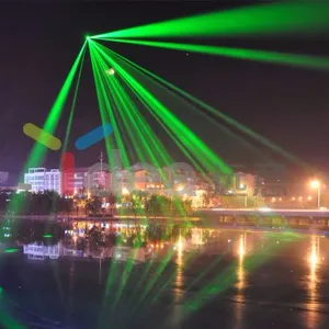 Pprogrammierbare laser show system 10w 12w 15w green color stage laser light projector
