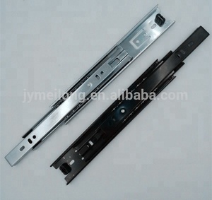 Meilong phần cứng JieYang phần cứng Nhà cung cấp Ngăn kéo trượt đường sắt cho bàn máy tính/ba đường ray ngăn kéo kênh Kính thiên văn trượt - Product Image 6