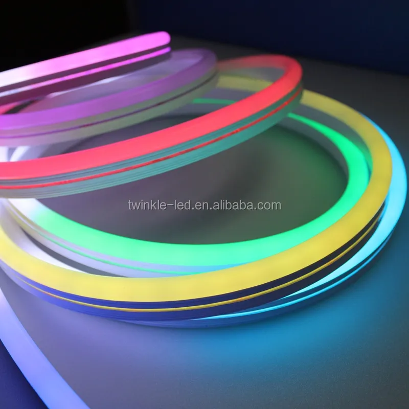 mutil color LED neon lighting strip silicone tube