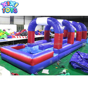 Nhỏ Giá Rẻ <span class=keywords><strong>Inflatable</strong></span> Trượt Nước Cho Trẻ Em, Mùa Hè Bên <span class=keywords><strong>Inflatable</strong></span> Trượt Ướt Với Hồ Bơi - Product Image 4