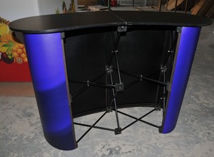 Verkaufsförderung Pop Up Steht Hintergrund mit Bild - Product Image 5