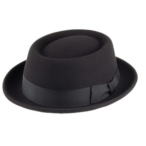 Sombrero 'Boxer' de Lana 100% Bloqueada para Hombre, Estilo Casual de Negocios y para Exteriores - Product Image 4