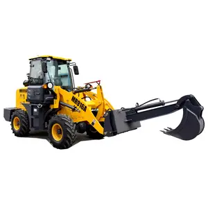 Pabrik Wheel Loader dengan 3 Titik Hitch Backhoe Lampiran Harga