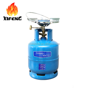 Surtidor de la fábrica 3 kg GLP <span class=keywords><strong>Bharat</strong></span> soldada Precio del cilindro de gas - Product Image 4