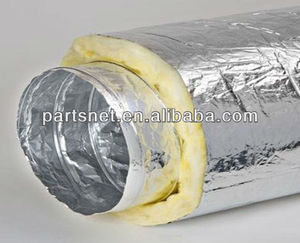 Conduit de <span class=keywords><strong>climatisation</strong></span> / Isolation de conduit de <span class=keywords><strong>climatisation</strong></span> / Conduit flexible isolé en aluminium - Product Image 2