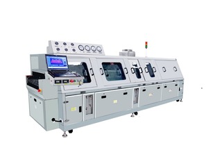 Macchina per la Pulizia Automatica di <span class=keywords><strong>PCB</strong></span> per la Rimozione di Flussanti da PCBA, Pulizia di Flussanti Semiconduttori, Pulizia di Grani e Flussanti CMOS - Product Image 3