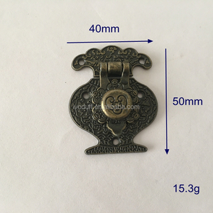 לספק תכשיטי ברונזה עתיקים מארז עץ קופסאות מנעולים עבור סיטונאים - Product Image 2