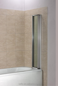 <span class=keywords><strong>Mampara</strong></span> <span class=keywords><strong>de</strong></span> <span class=keywords><strong>Ducha</strong></span> Plegable para Bañera, Extensión <span class=keywords><strong>de</strong></span> Vidrio Templado con Marco <span class=keywords><strong>de</strong></span> Aluminio - Product Image 5