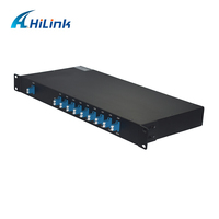 XWDM solución pasivo LC/APC conector 1310-1610nm CWDM Mux con módulo sfp