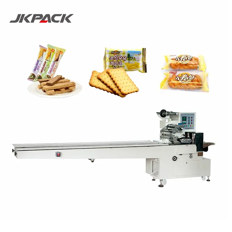 Mini/pastel/tarta de pastelería/Cookie máquina de embalaje/flujo de galleta máquina de embalaje JY-300/DXD-300