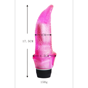 Vibratore Elettrico per Donne e Uomini, Giocattolo Sessuale con Funzione Lingua per il Piacere, Massaggiatore Elettrico - Product Image 2