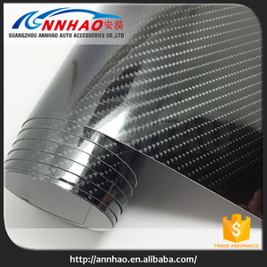 Venta <span class=keywords><strong>al</strong></span> por mayor Auto-Adhesivo Brillante 5d Decoración de Fibra de Carbono de Vinilo Para El Coche - Product Image 2