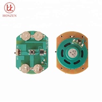 Mini haut-parleur Honzen TW-42SM, puce programmable OTP personnalisée, petit module vocal musical, lecture de 10 secondes, pile AG10, MP3/WAV