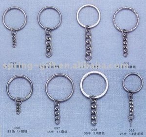 Various Size Keyrings From China High Quality Metal 25mm <strong>Split</strong> <strong>Key</strong> <strong>Ring</strong> With Chain - Product Image 3