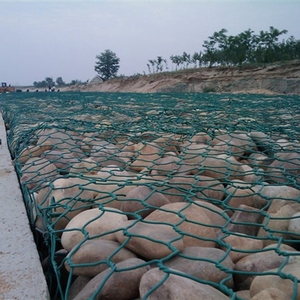Kolay montaj <span class=keywords><strong>Gabion</strong></span> sepeti 2x1x1 erozyon kontrolü taş kaya kafesi demir tel örgü - Product Image 2