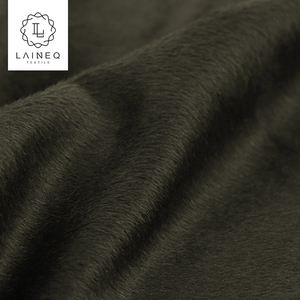 2018 date angora cachemire manteau de haute qualité olive vert costume alpaga tissu fabricants vente - Product Image 6