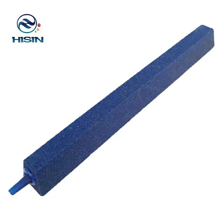 HiSin/HaiXin AS018-8 blue 200*20*H20mm In bulk Fish farm stick air stone aquarium accessories,fish tank decoration