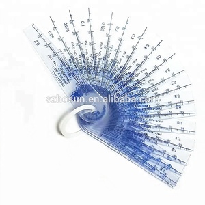 प्लास्टिक मोटाई गेज फिलर गेज 1.00 मिमी 15 pcs/सेट 0.01 - Product Image 1