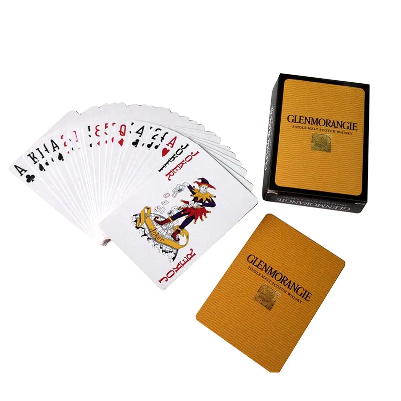 2.5*3.5 ''80*127mm Özel Tarrot Kartları Casino Sınıf Poker oyun Kartları